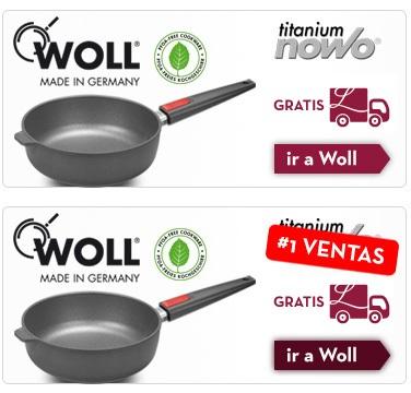 Sartenes Titanio Woll, libres de PFOA. Envío gratis.