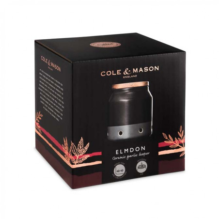 Cole & Mason Keramik-Knoblauchschüssel