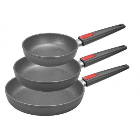 Pack 3 Pannen Titanium Inductiewol + Cadeau Pack 3 Pannen Titanium Inductiewol + Cadeau