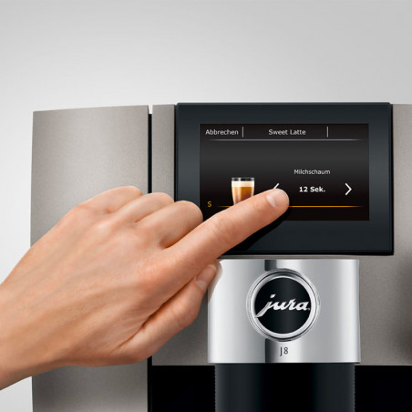 Macchina da caffè automatica Jura J8 midnight silver