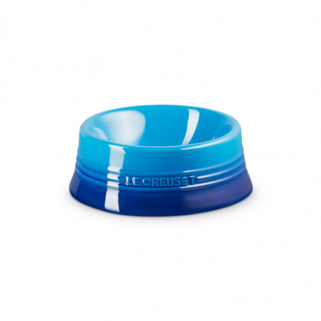 Bol para mascotas Le Creuset color azure pequeño.