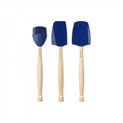 3er-Set Le Creuset Craft Silikonutensilien Farbe azur