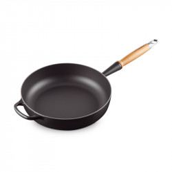 Sartén honda Signature con mango de madera Le Creuset