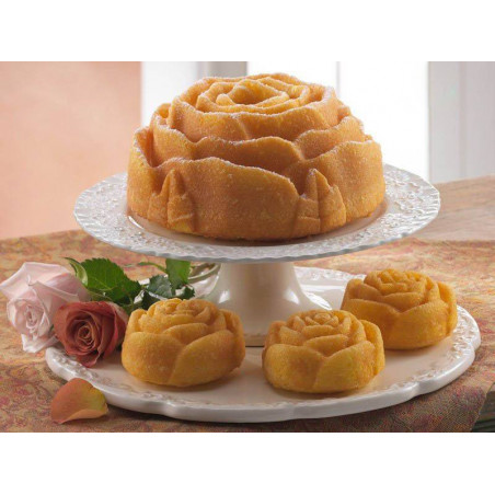 Molde Rose Bundt de Nordic Ware