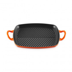 Le Creuset hoge rechthoekige gietijzeren grillrooster Le Creuset