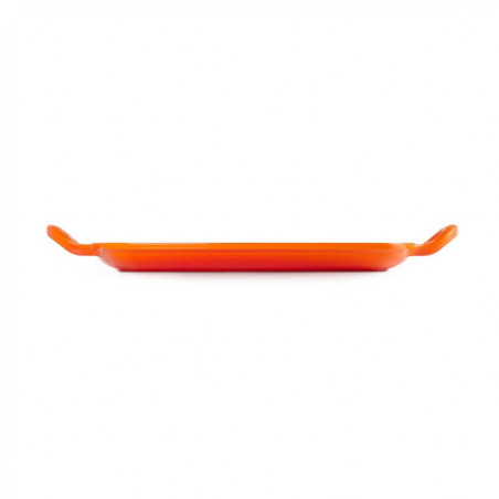 Le Creuset high rectangular cast iron grill grill grill Le Creuset