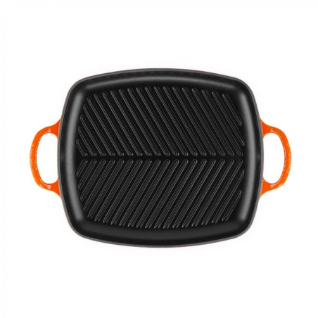 Le Creuset high rectangular cast iron grill grill grill Le Creuset