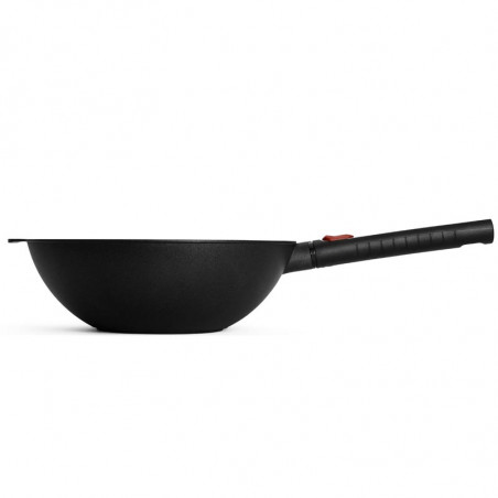 Woll Eco Logic QXR Wok Woll Eco Logic QXR visto di lato.