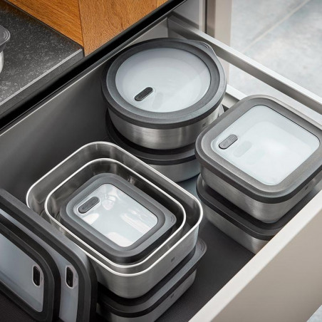 Ronde voedselcontainer Gefu Provido