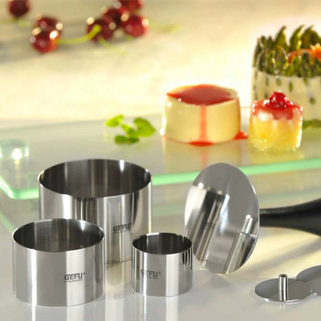 Aros de acero para emplatar Gefu