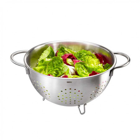 Kompaktes Sieb mit Edelstahlsockel Gefu