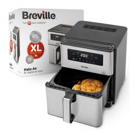 Freidora de aire Breville HALO de 9 litros de capacidad