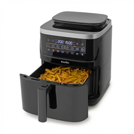 Heißluftfritteuse mit Dampfgarsystem Breville
