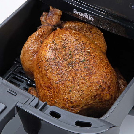 Heißluftfritteuse mit Dampfgarsystem Breville