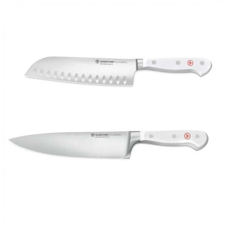 Bloco Wüsthof Classic White com 5 facas