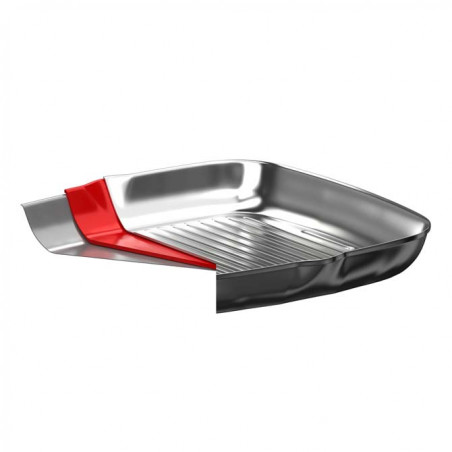 Gril carré inox série Castel'Pro de Cristel