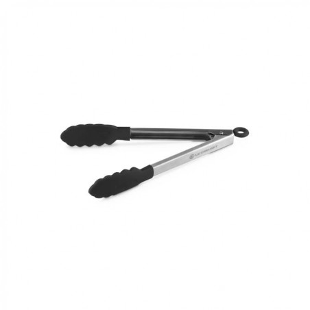 Pince Le Creuset en acier avec embout en silicone