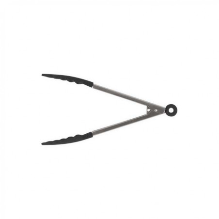 Pinça Le Creuset em aço inoxidável com ponta de silicone