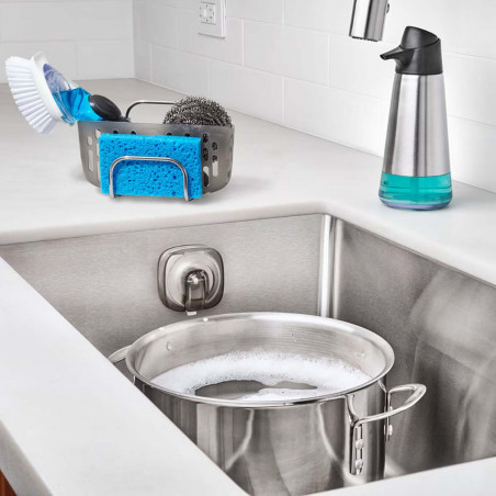 Soporte con ventosa para fregadero OXO