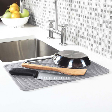 Tapete de silicone para escorrer pratos OXO