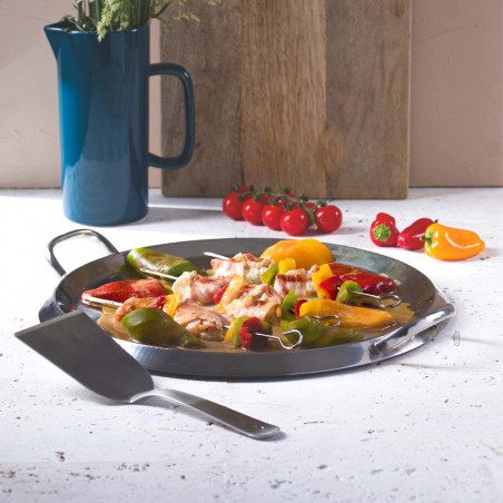 Plancha Grill de acero inoxidable Cristel
