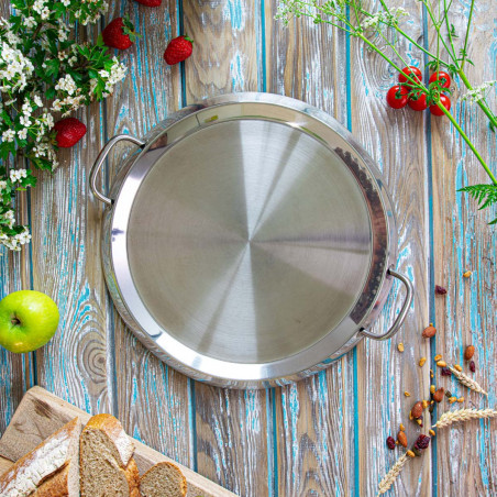 Gril plancha Cristel en acier inoxydable