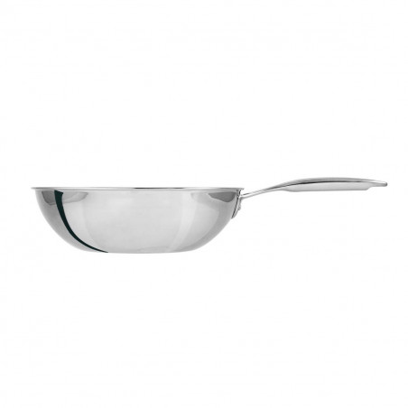 Wok de acero inoxidable Castel Pro de Cristel