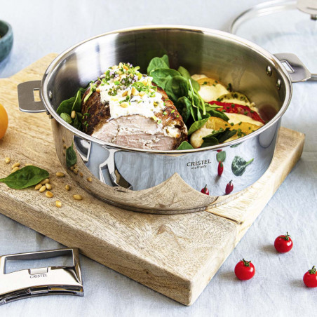Sauteuse en acier inox Casteline de Cristel