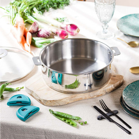Sauteuse en acier inox Casteline de Cristel
