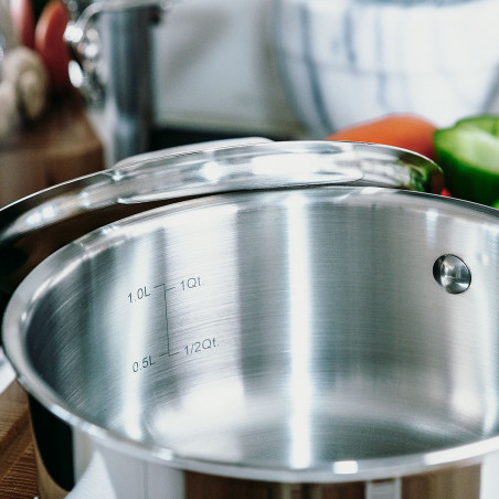 Cazo de acero inoxidable Supreme Prof