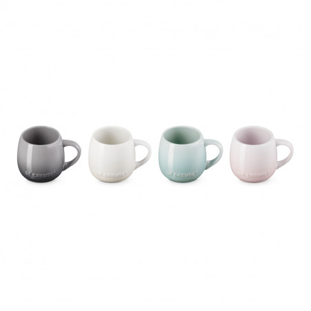 Colores de las tazas del Set 4 tazas Coupe Le Creuset 320 ml en Lecuine