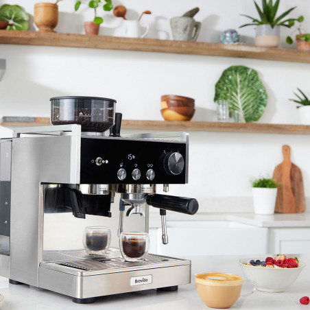 Detalle en mi cocina con la Cafetera Barista Signature de Breville