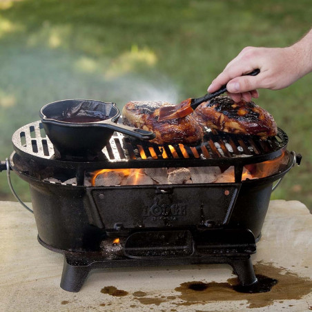 Casserole en fonte pour mariner et badigeonner Lodge