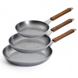 Conjunto 3 frigideiras em Ferro Woll