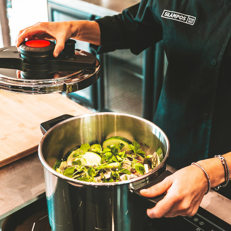 Cocinando con la olla a presión Startwist de Silampos.
