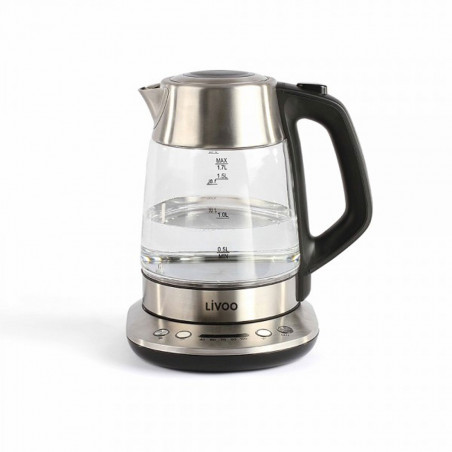 Hervidor de agua eléctrico con infusor Livoo
