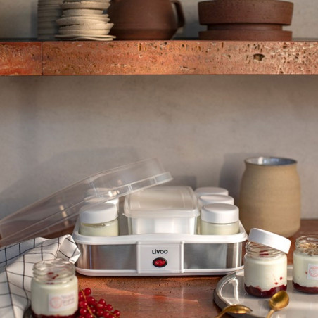 Máquina para yoghurt y queso Livoo