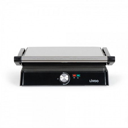 asi queda cerrada la Parrilla Panini Press Livoo