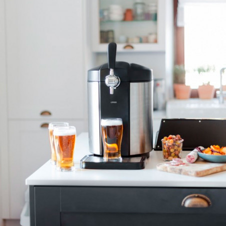 Usando el Tirador de cerveza Livoo Beertender