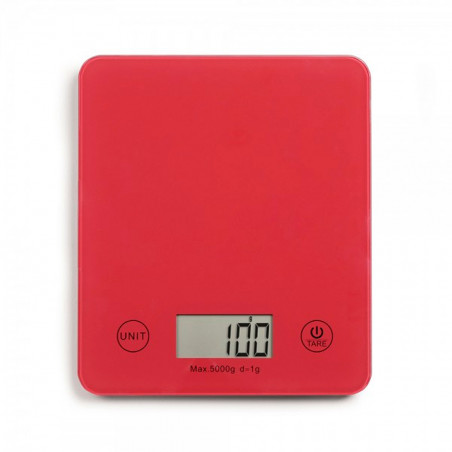 Balança de cozinha digital vermelha Livoo