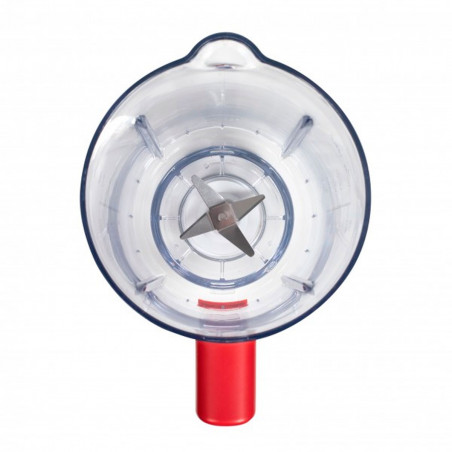 Cuchilllas de la Batidora de vaso 600 W Livoo roja