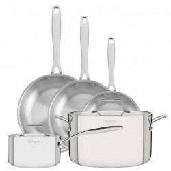 Batería de cocina de acero inoxidable Tramontina Grano