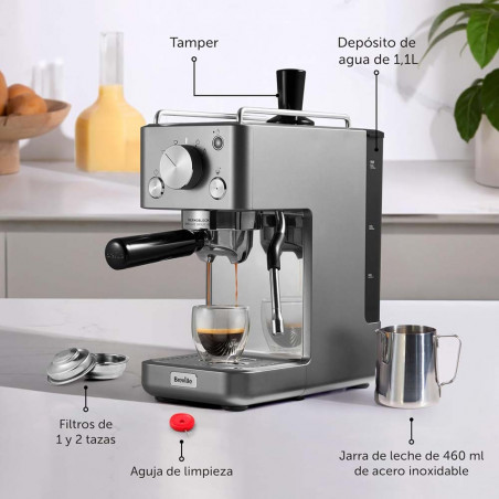 Cafetera Espresso Breville SlimLine VCF185X