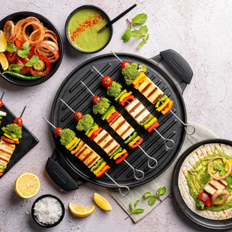 Plancha reversible de hierro fundido Tramontina