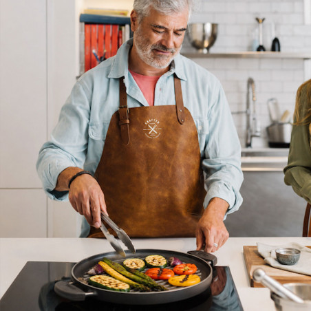 Plancha reversible de hierro fundido Tramontina