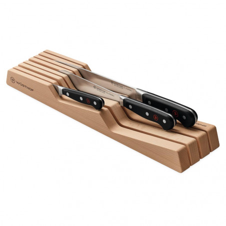 Taco Wüsthof Madera Para Cajón para 7 Cuchillos
