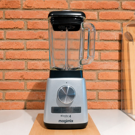 Batidora de vaso Magimix Power Blender 4 Chromé Mat (cromado mate) — Outlet