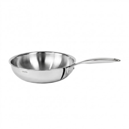 Padella in acciaio inox Cristel Castel Pro