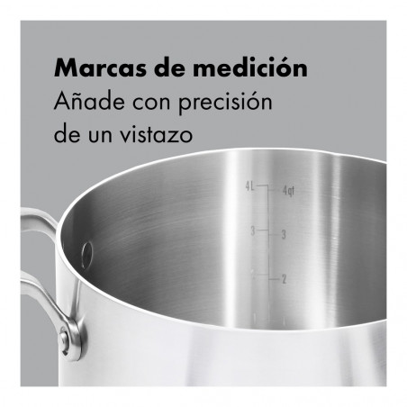 Batterie de cuisine en acier inoxydable triple couche OXO Mira, 10 pièces