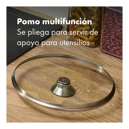 Sauteuse en acier inoxydable OXO Mira 24 cm avec couvercle
